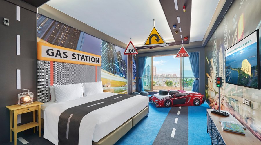 Racing Car Themed Room