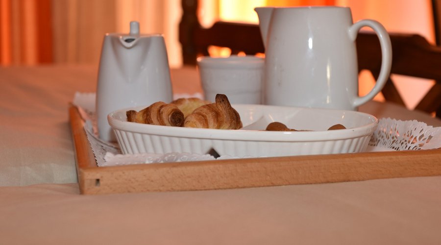 Room service. 