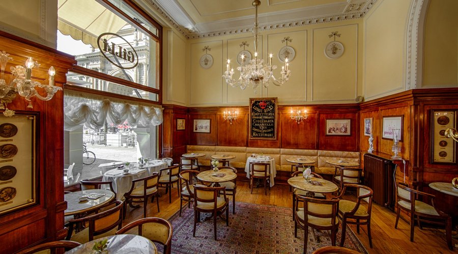Sala Donatello, Caffè Gilli