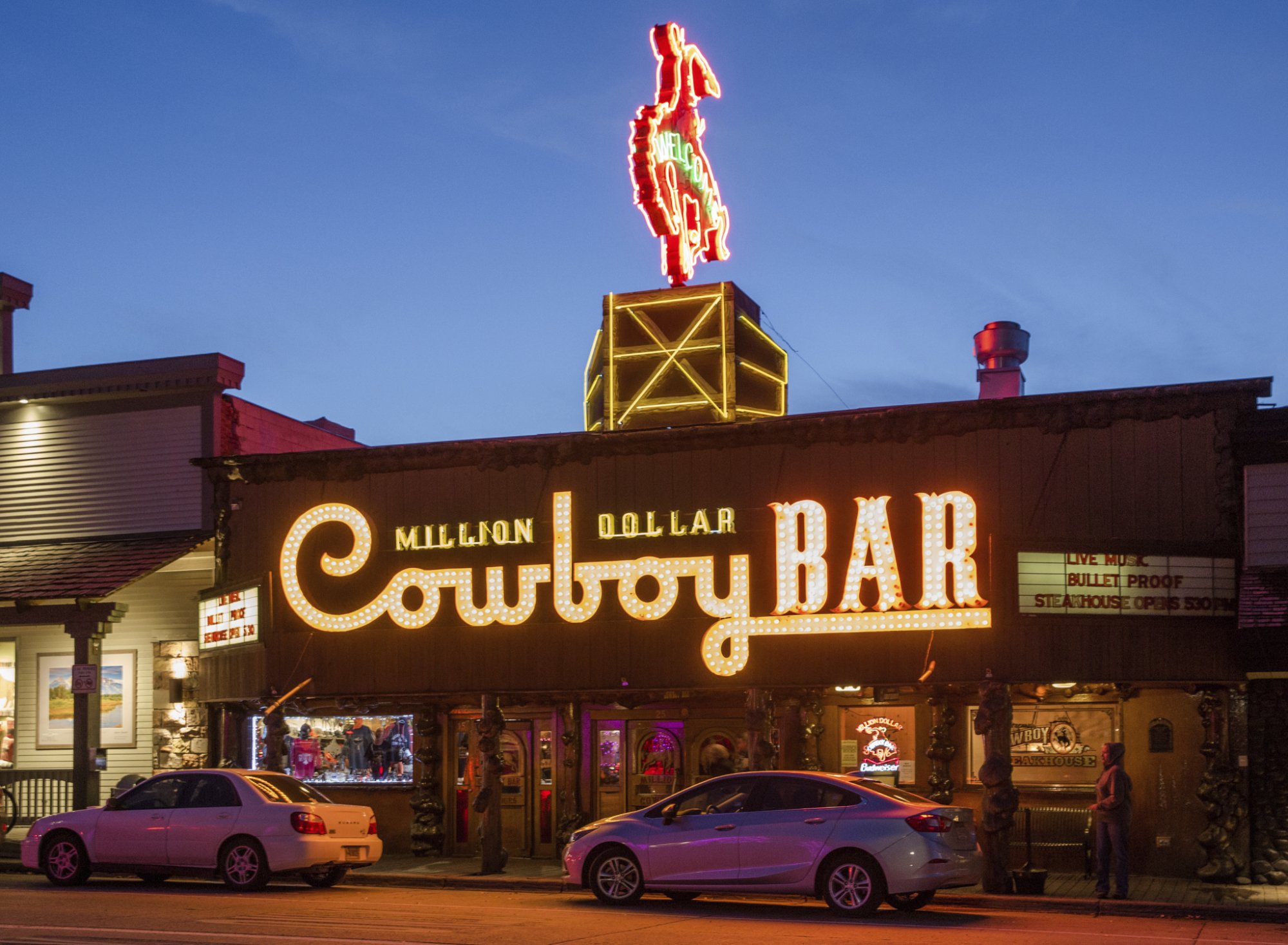 MILLION DOLLAR COWBOY BAR, Jackson - Menu, Prices & Restaurant Reviews ...