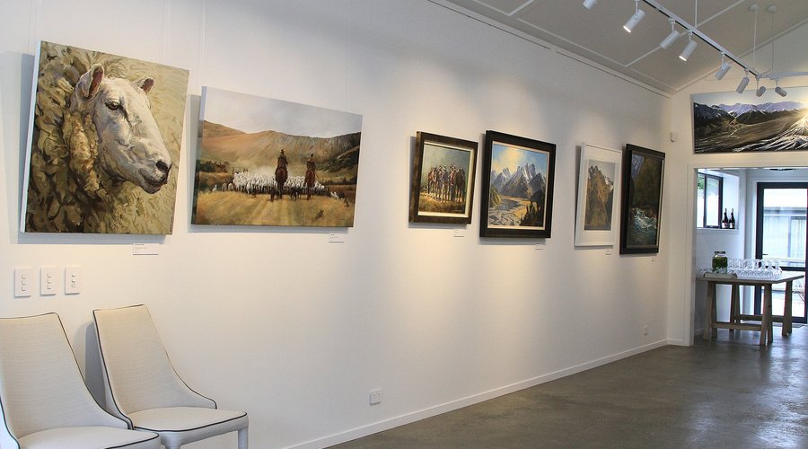 Main Gallery, west wall.