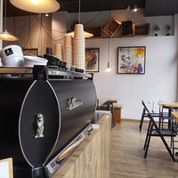 We have "La Marzocco", coffee machine