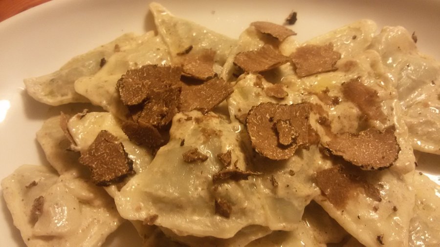 Triangoli di Magro al Tartufo di Norcia