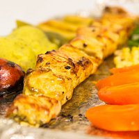 chicken kabob plate