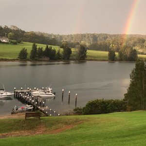 Rainbow from the room