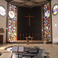 Weissfrauen Diakoniekirche, alteret