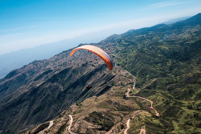 Paragliding at the Kerio Escarpment