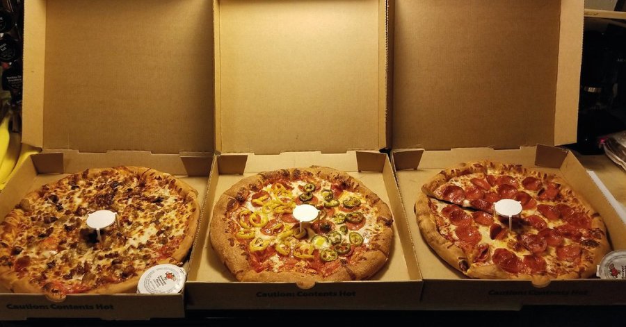 Selection Of Pizzas