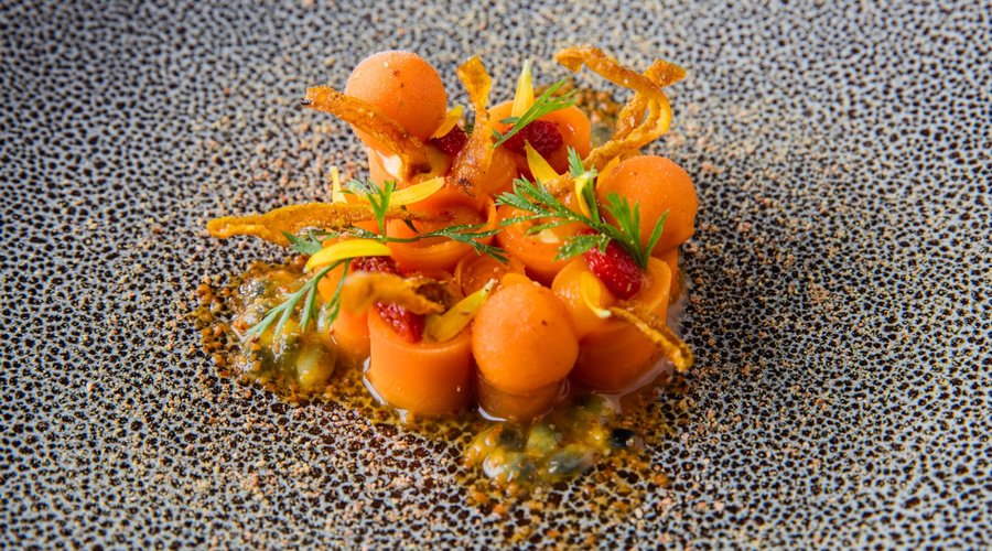 Carrot, passion fruit, Goji Berries (photo by Pdesign)