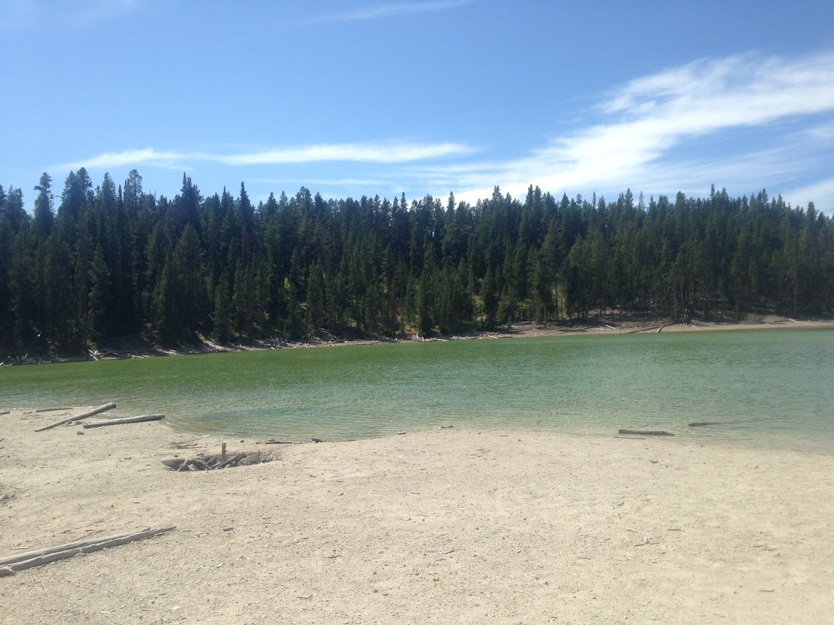 Clear lake shop trail yellowstone