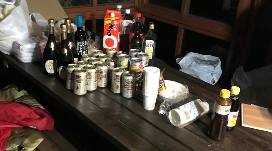 敷地内にバーベキュー場がいくつかあります
