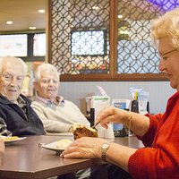 The Coffee Shop is a great place for coffee and cake or a light meal with friends
