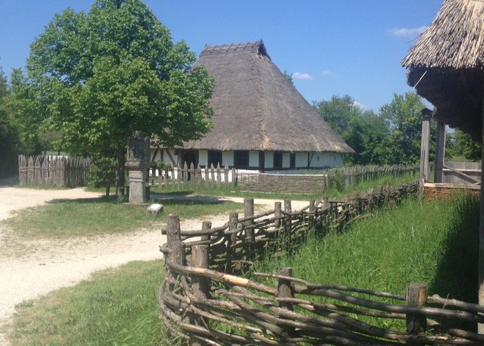 Schönes altes Bauernhaus