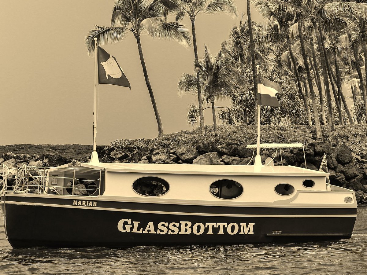 glass bottom boat reef tour