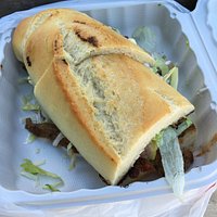 Torta de Milanesa with breaded steak