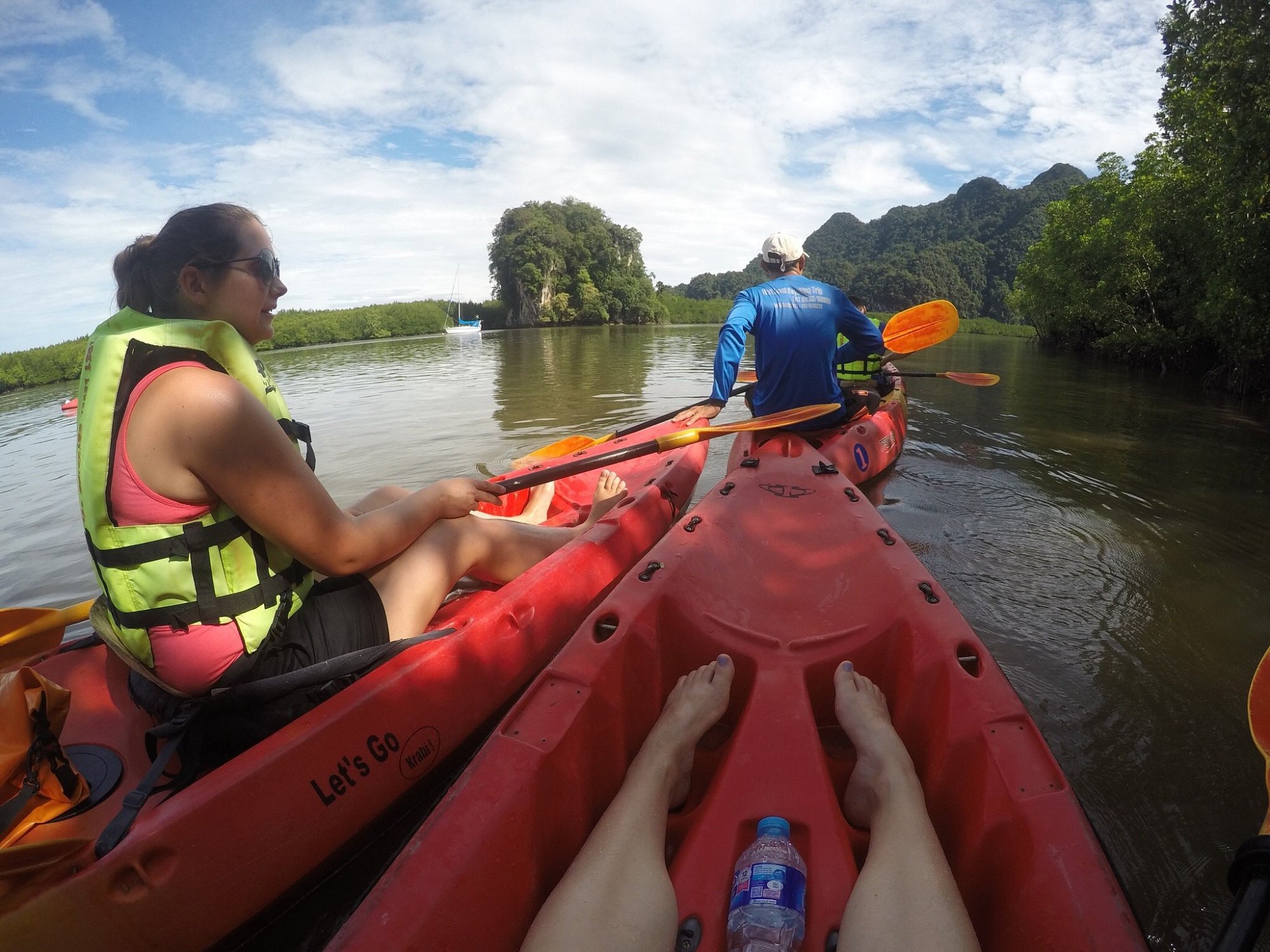 first level kayaking trip krabi