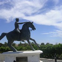This is the Barossa Colonel Light Monument at Lyndoch