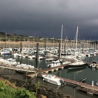 La marina du Moulin Blanc