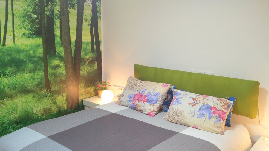 King sizes bed at Like Home, Gedera-Room-BnB, Suite no 2