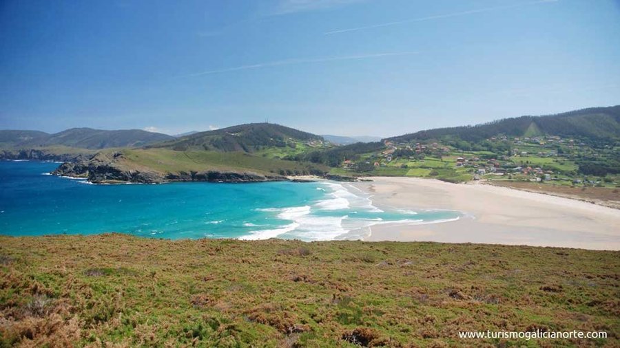 Playa de Pantin: only 10min drive from the Casa Mamut Valdoviño