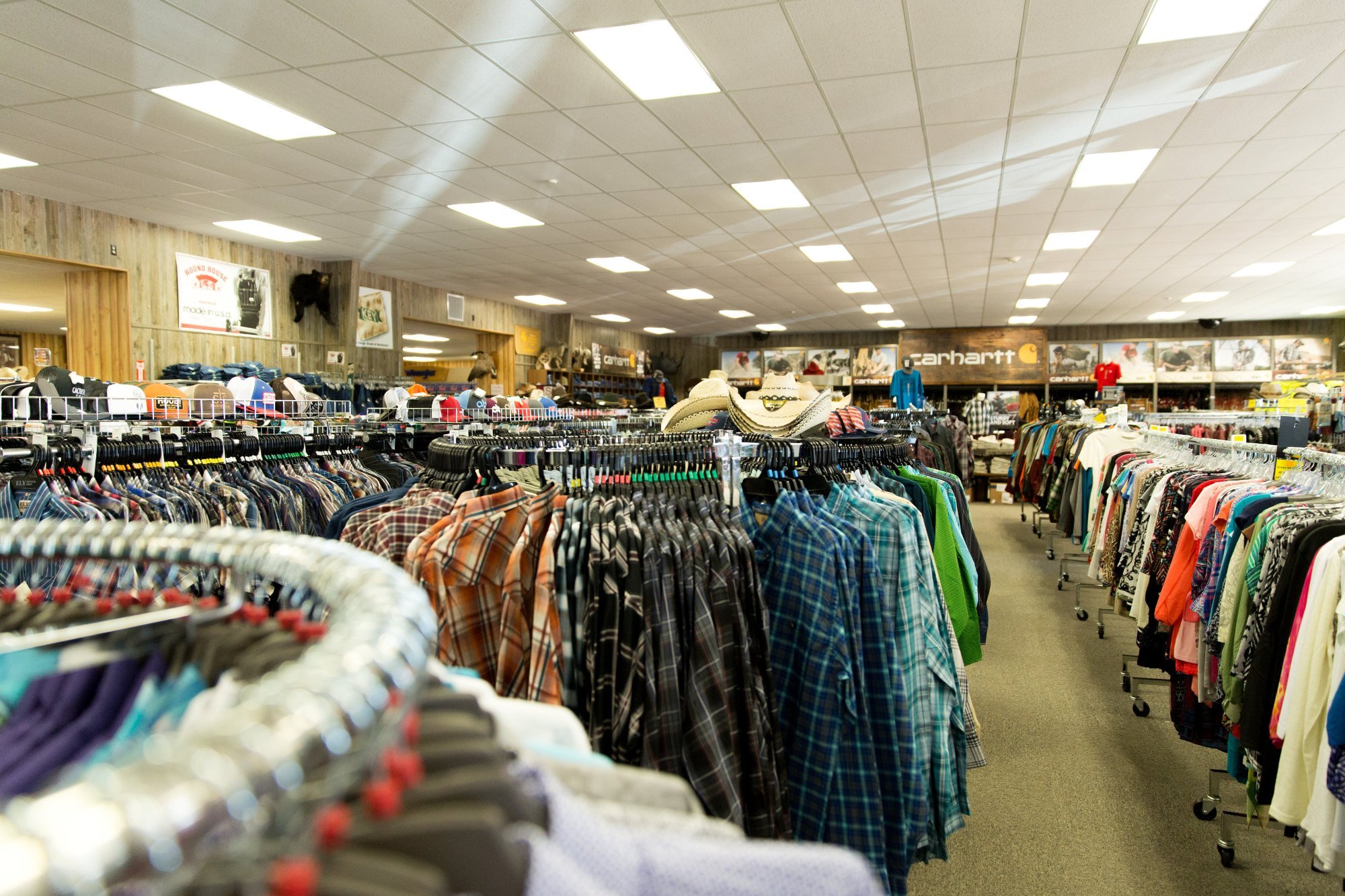 Nearest western clothing clearance store