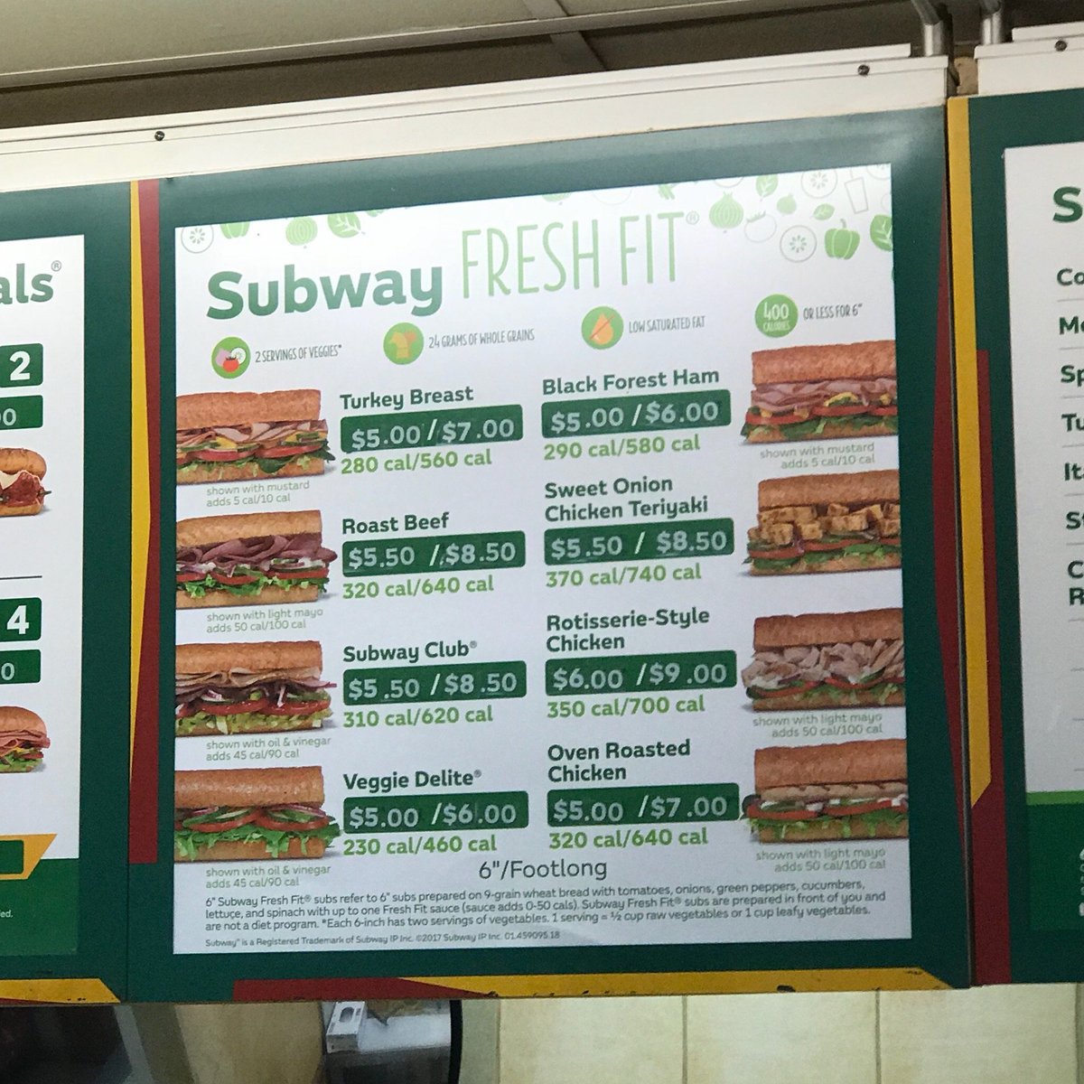 SUBWAY, Charlotte - 108-C S. Sharon Amity Rd - Menu, Prices & Restaurant  Reviews - Tripadvisor