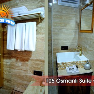 Sun Rise View Hotel in Goreme, image may contain: Hotel, Bed, Furniture, Hostel