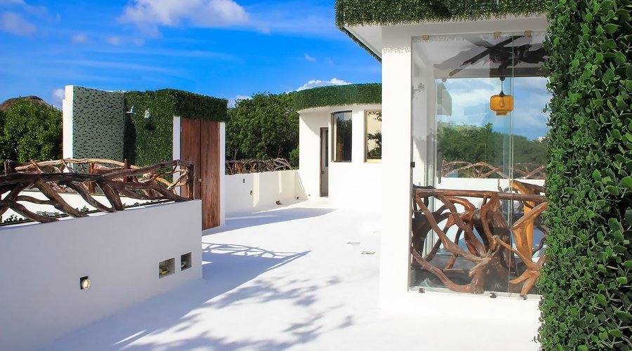 Our rooftop terrace 