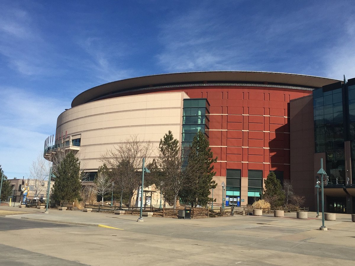 Ball Arena, section exterior, home of Denver Nuggets, Colorado Avalanche,  Colorado Mammoth, page 1