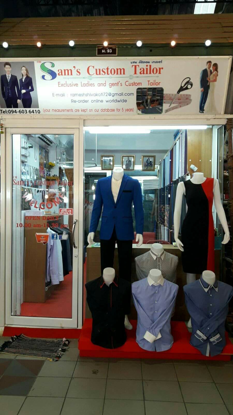 Online hotsell tailor store