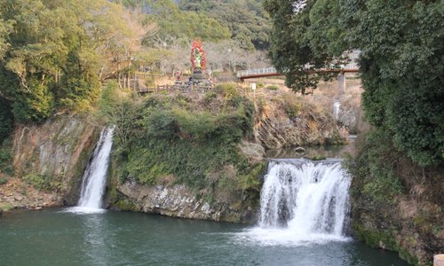 滝の近くから撮影