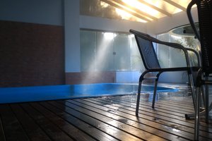Piscina e praia