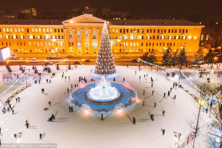 Фото новособорная площадь томск