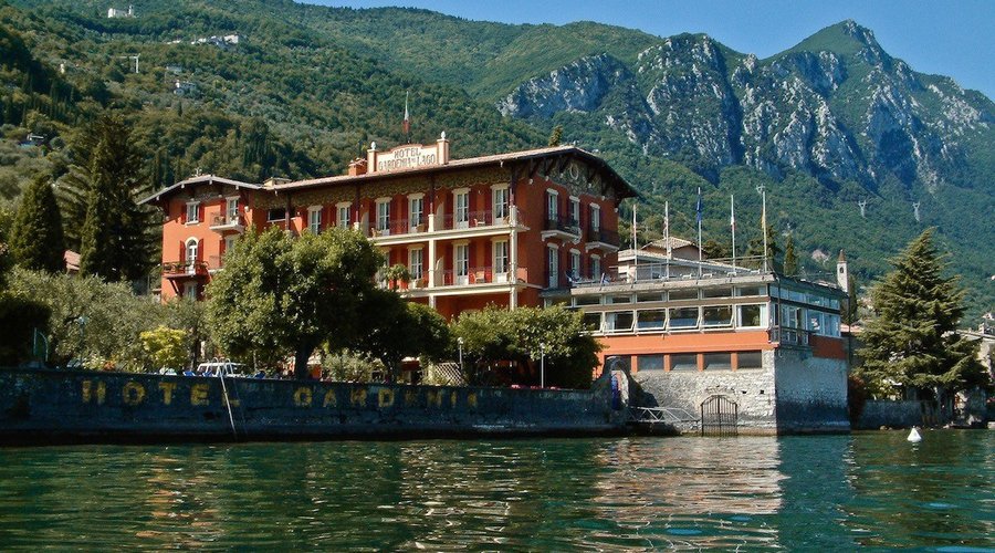 View of the Hotel from the Lake.