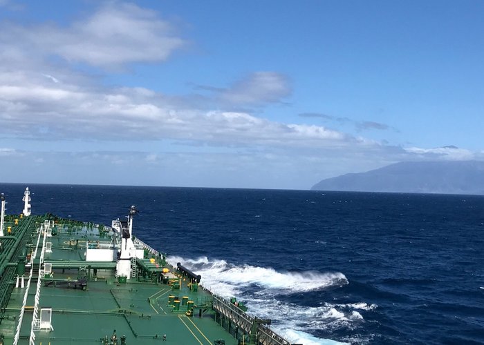 Trsitan Da Cunha- View from Ship 🚢