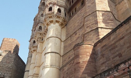 Outer view of Mehrangarh fort