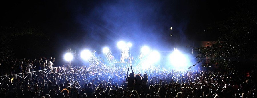 Every month a new set up for the Full Moon Party