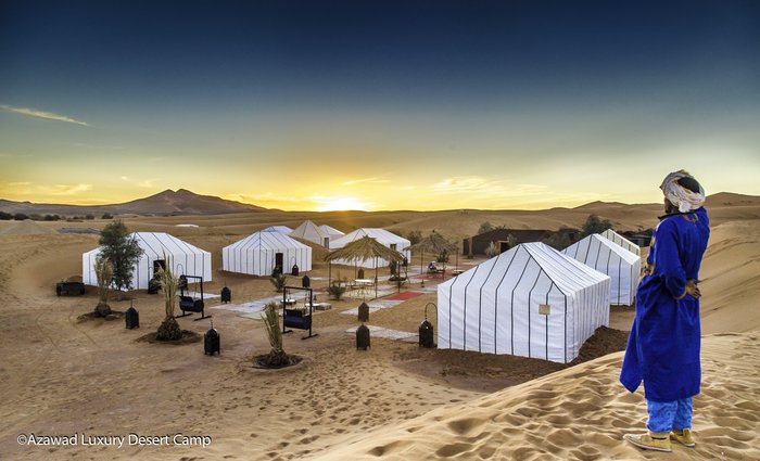 AZAWAD LUXURY DESERT CAMP - Updated 2023 Prices & Campground Reviews  (Merzouga, Morocco)