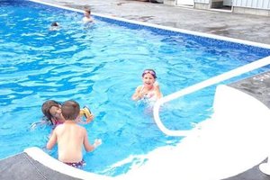 Pool und Strand