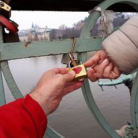 Cadeado do Amor na Ponte