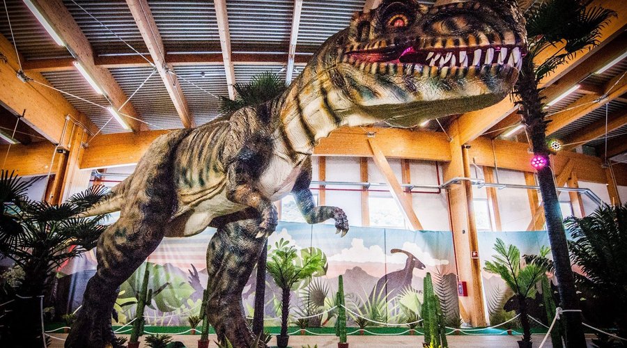 Il Dino Park Interactive Dinosaurs è uno dei più grandi parchi preistorici al coperto d'Italia.