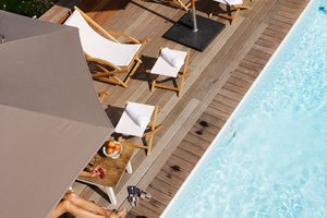 Piscine et plage
