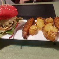 Mini-burger de vaca retinta, muy buena