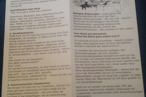 Speisekarte