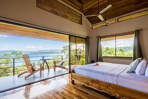Drake Bay Getaway Resort in Drake Bay, image may contain: Balcony, Wood, Resort, Ceiling Fan
