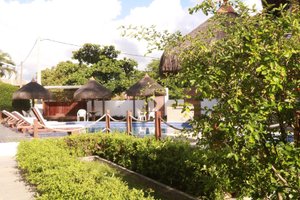 Piscina e praia
