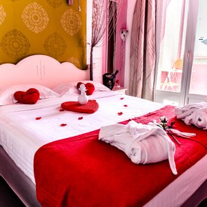 chambre romance vue mer
