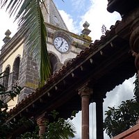 a pretty courtyard on the tour