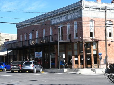 Hico, TX - Giant Metal Spur