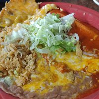 Tamale, Enchilada and Flour Crisp w/ cheese & jalapenos